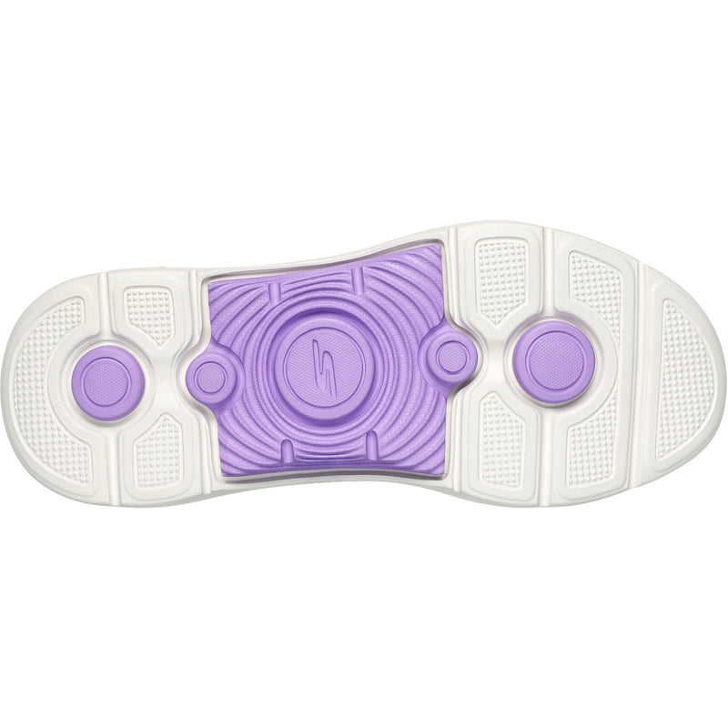 Skechers GO WALK Arch Fit 2.0 Vivid Sunset Zapatillas De Tela Para Mujer En Gris/Lavanda