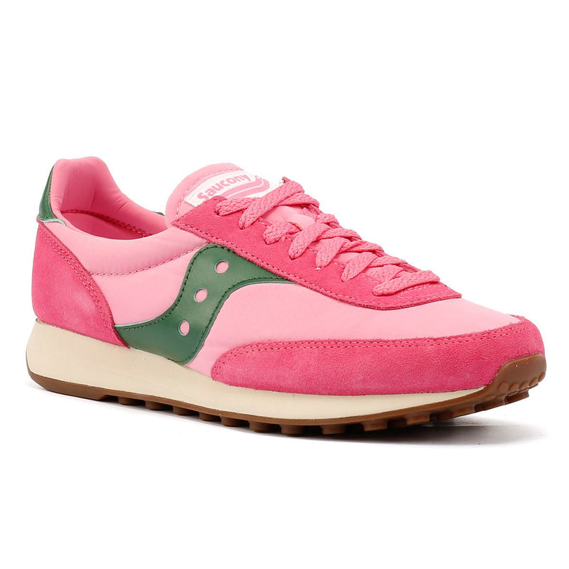 Saucony Trainer 80 Zapatillas De Gamuza Rosadas
