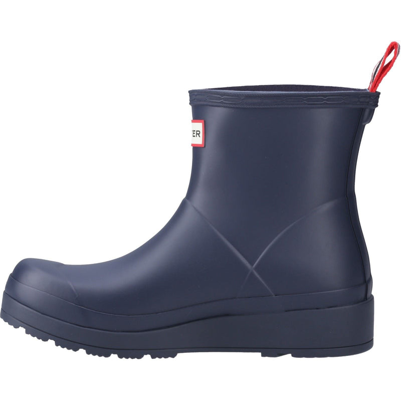 Hunter Play Short Botas De Agua Azules Valtameri Para Mujer