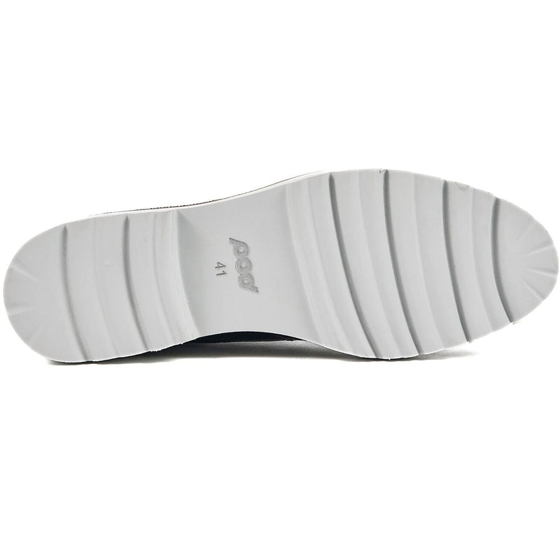 Pod Kortney Zapatos Brogues De Charol Azul Marino Para Mujer