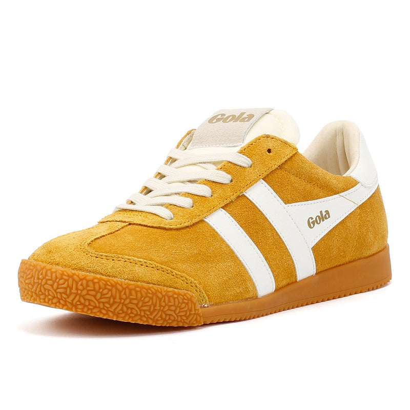 Gola Elan Zapatillas De Mujer Amarillas De Ante.