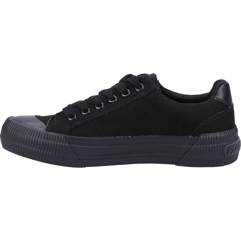 Rocket Dog Cheery Zapatillas De Tela Para Mujer En Color Negro.
