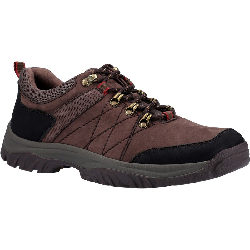 Cotswold Toddington Zapatos De Cuero Marrones Con Cordones Para Hombre.