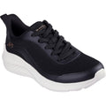 Skechers Bobs Squad Waves Still Wading Zapatillas De Deporte De Mujer En Color Negro.