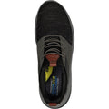 Skechers Delson 3.0 Cicada Wide Zapatillas De Deporte Para Hombre En Negro/Gris
