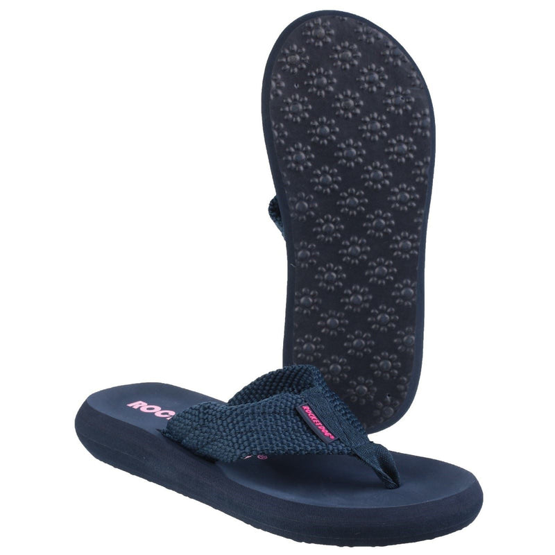 Rocket Dog Sunset Sandalias De Dedo Azul Marino Para Mujer