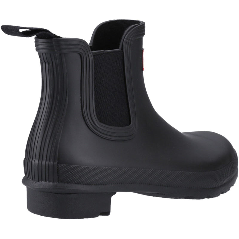 Hunter Original Chelsea Botas De Agua Negras Para Mujer