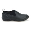 Muck Boots Muckster II Low Zapatos Negros De Agua De Goma