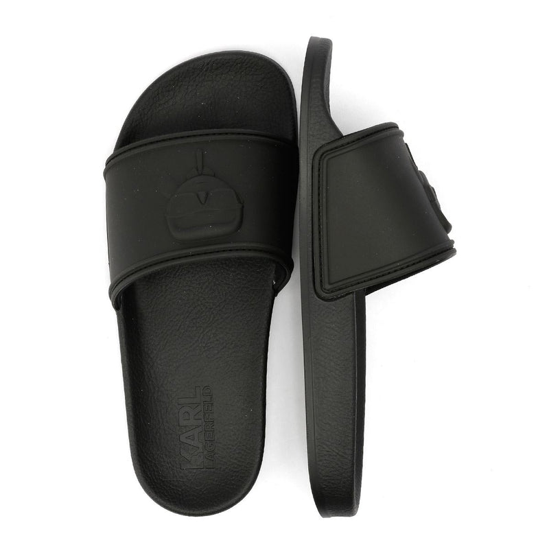 Karl Lagerfeld Kondo 2.0 Karl NFT Sandalias Negras Para Mujer
