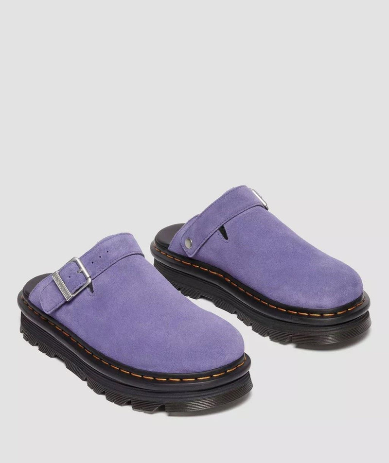 Dr. Martens Zebzag EH Zuecos De Ante Morado