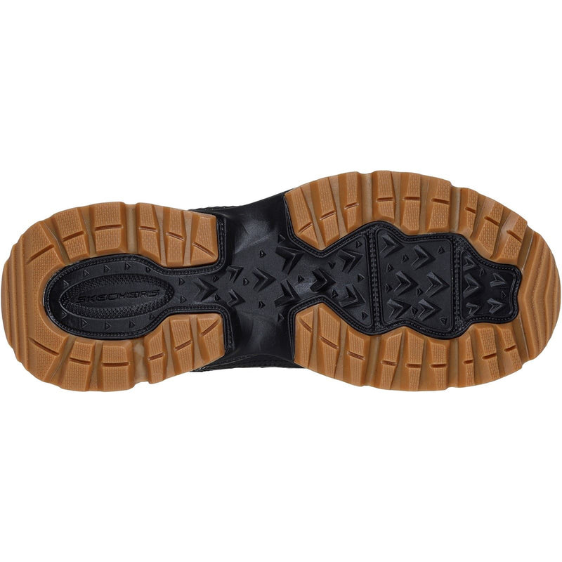Skechers Vigor AT Botas De Senderismo Negras De Cuero Para Hombre