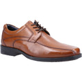 Hush Puppies Brandon Zapatos De Cuero Para Hombre En Color Marrón Claro Con Cordones.