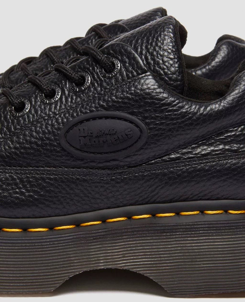 Dr. Martens Buzz 5I Zapatos De Mujer De Cuero Negros