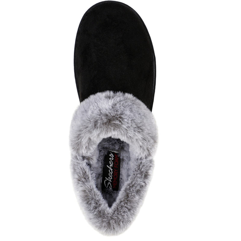 Skechers Cozy Campfire Fresh Toast Zapatillas De Mujer De Tela Negra