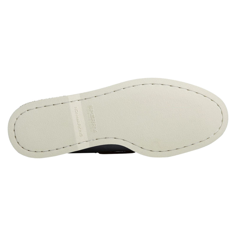 Sperry Gold Cup Authentic Original Zapatos Náuticos De Cuero Para Hombre En Azul Marino