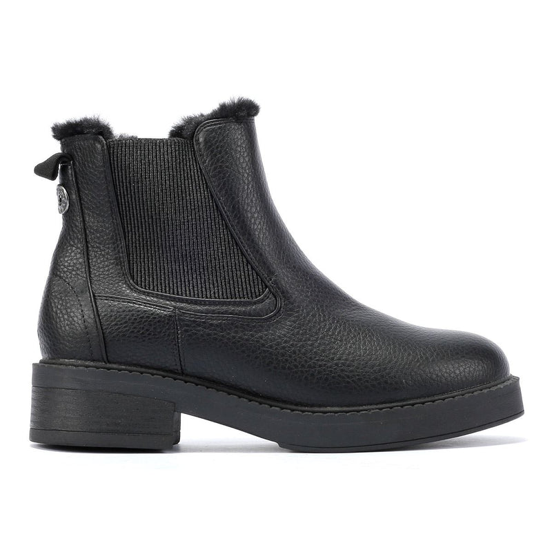 Blowfish Malibu Vera Cozy Botas Negras De Mujer De Piel Sintética.