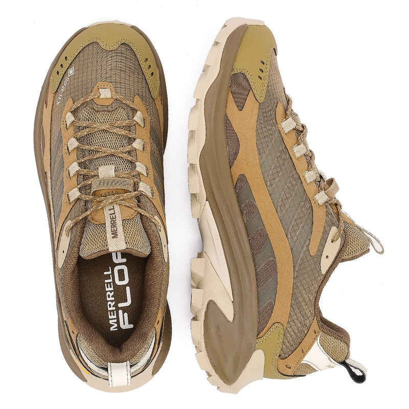Merrell Moab Speed 2 Gore-Tex Zapatillas De Hombre Con Estampado De Coyote.