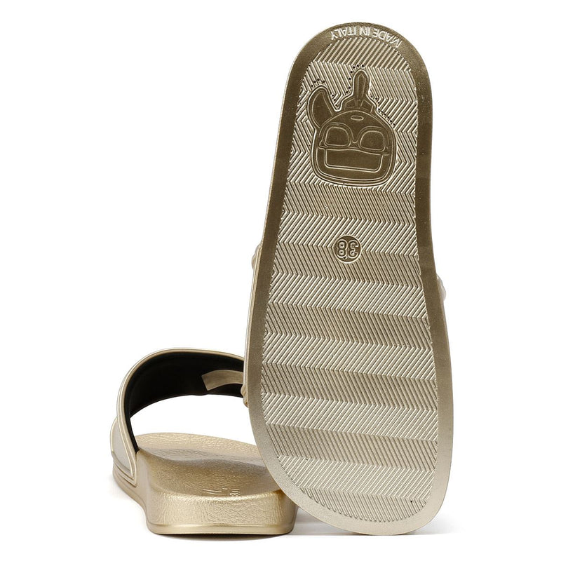 Karl Lagerfeld Kondo 2.0 Karl NFT Sandalias Doradas Para Mujer