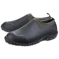 Muck Boots Muckster II Low Botas De Agua Negras/Musgo De Goma.