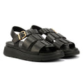 FitFlop GEN-FF Fisherman Sandalias De Cuero Para Mujer En Color Negro