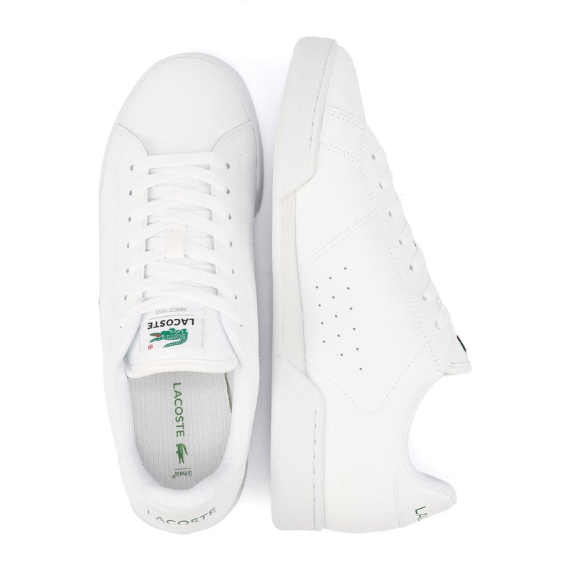 Lacoste Carnaby Cup Zapatillas Blancas De Cuero Para Hombre