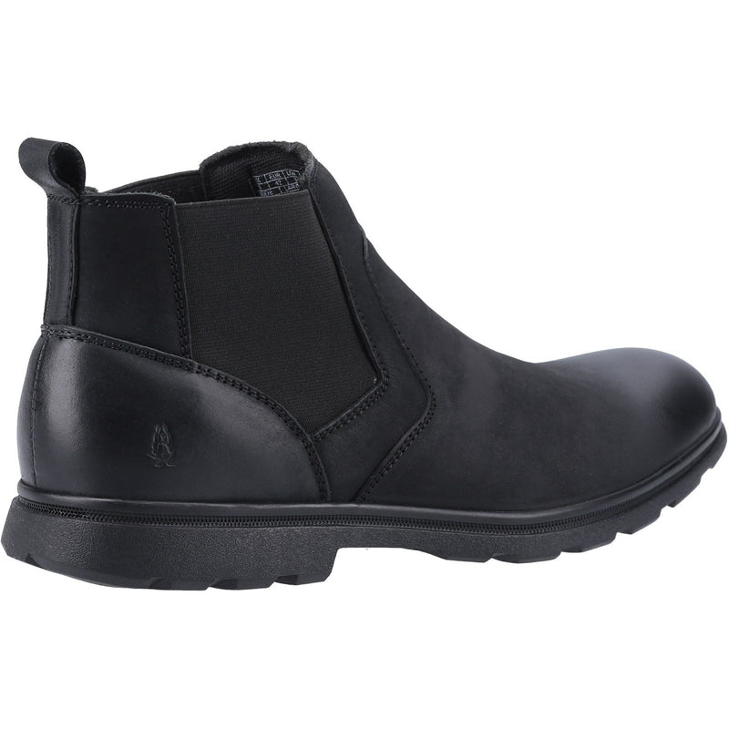 Hush Puppies Tyrone Botas Negras De Cuero Para Hombre.