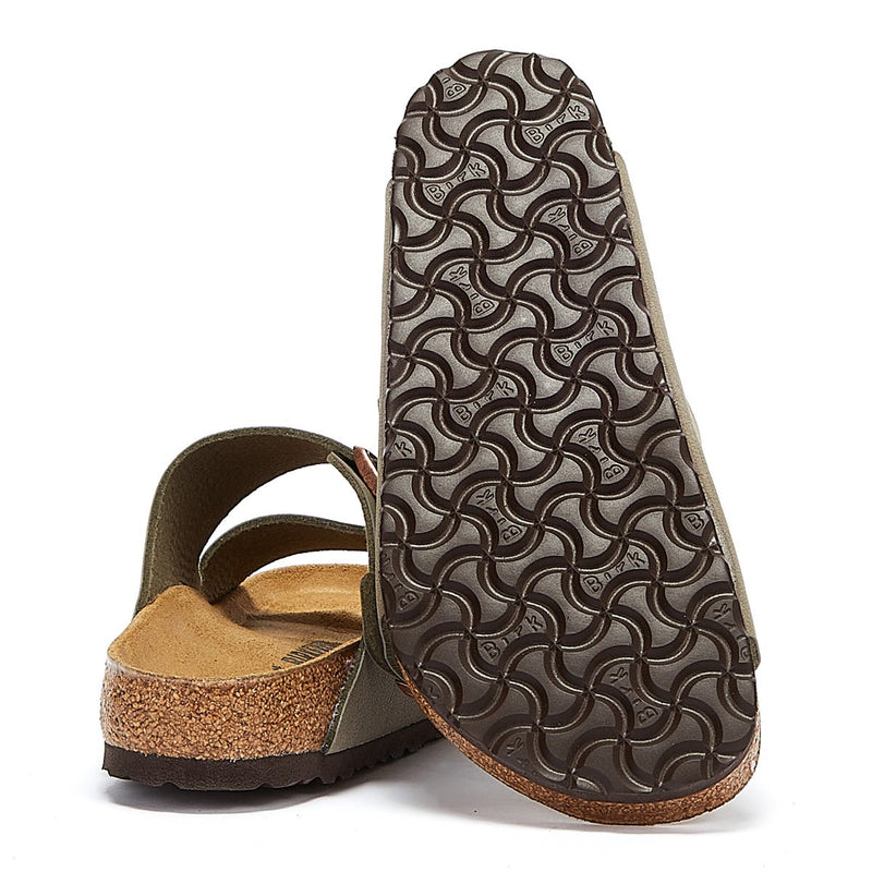 Birkenstock Sandalias De Piedra De Nubuck De Flor De Birko De Arizona