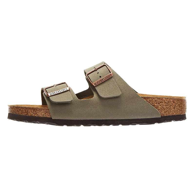Birkenstock Sandalias De Piedra De Nubuck De Flor De Birko De Arizona