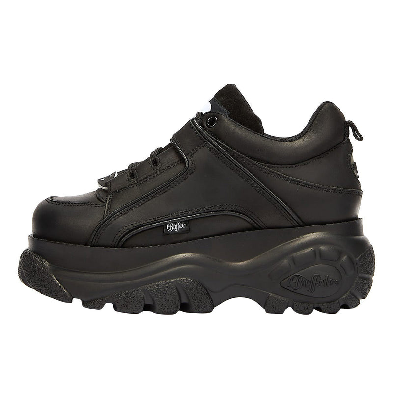 Buffalo Zapatillas Negras Para Mujer London 1339-14