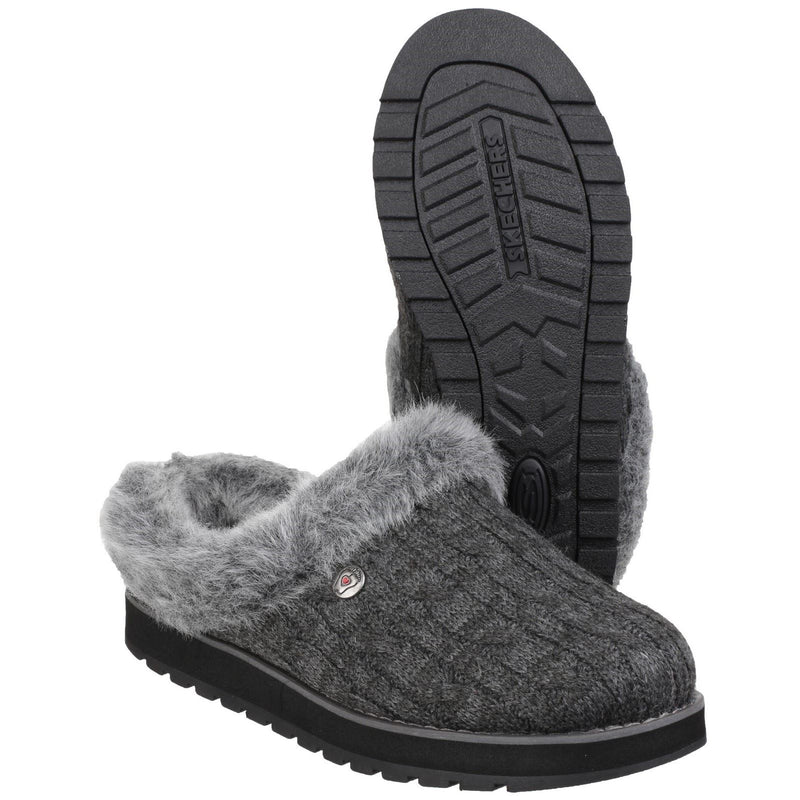 Skechers Keepsakes Ice Angel Zapatillas De Mujer De Poliéster En Color Carbón