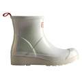 Hunter Nebula Play Botas De Agua Plateadas De Mujer.