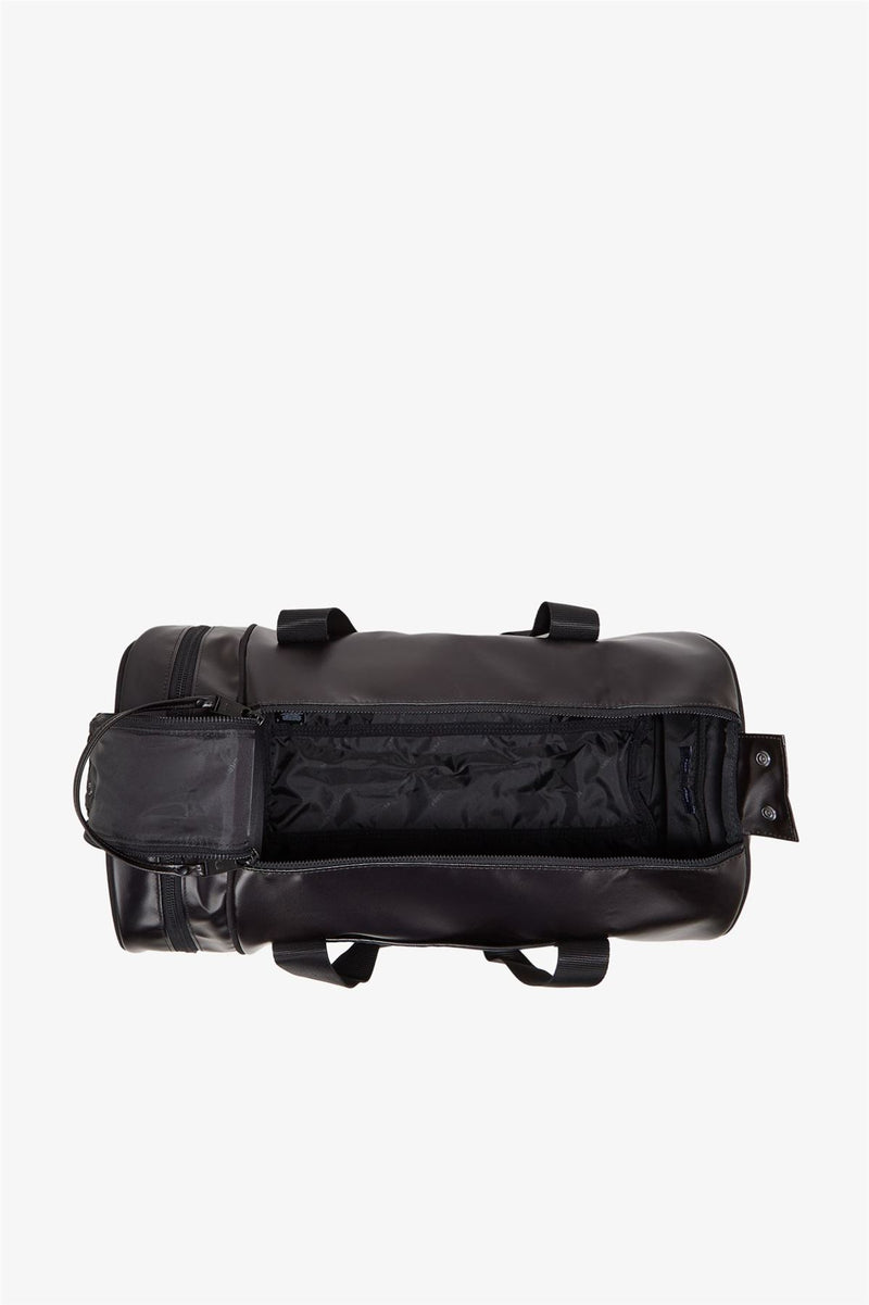 Fred Perry Tonal Classic Barrel Bolso Cruzado De Poliéster Negro/Oro