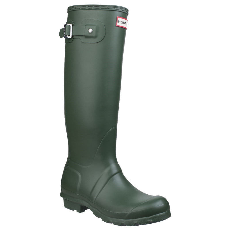 Hunter Original Tall Botas De Agua Verdes Para Mujer