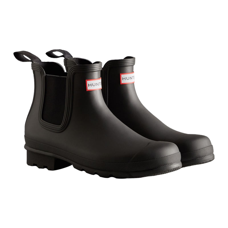 Hunter Original Chelsea Botas De Agua Negras Para Hombre