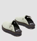 Dr. Martens Zebzag EH Zuecos Verdes De Ante