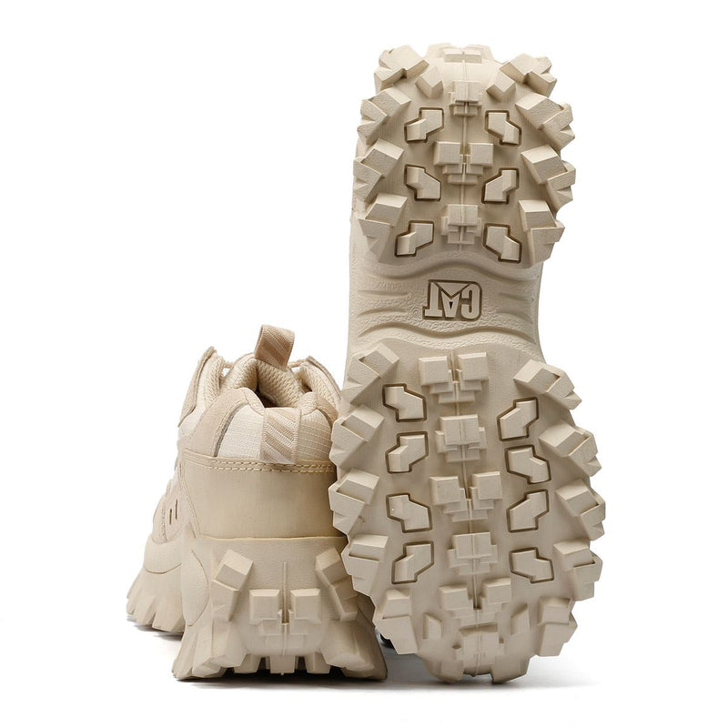 Caterpillar Intruder Zapatillas En Color Beige.