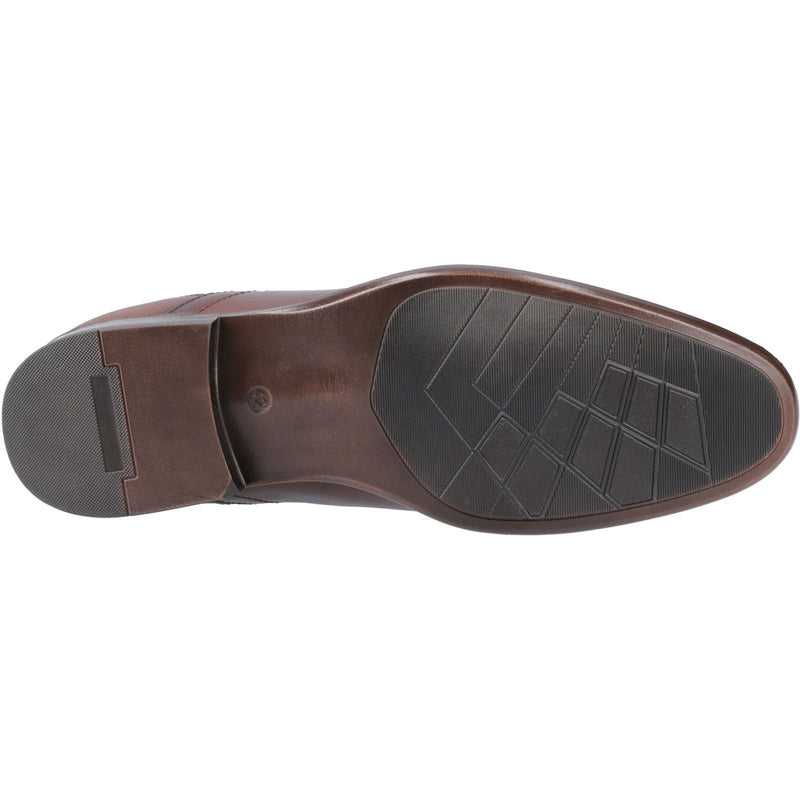 Pod Frank Botas De Hombre De Cuero/Textil Color Coñac