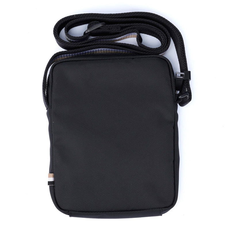 Boss Catch Zip Bolso Cruzado Negro De Poliéster Para Hombre