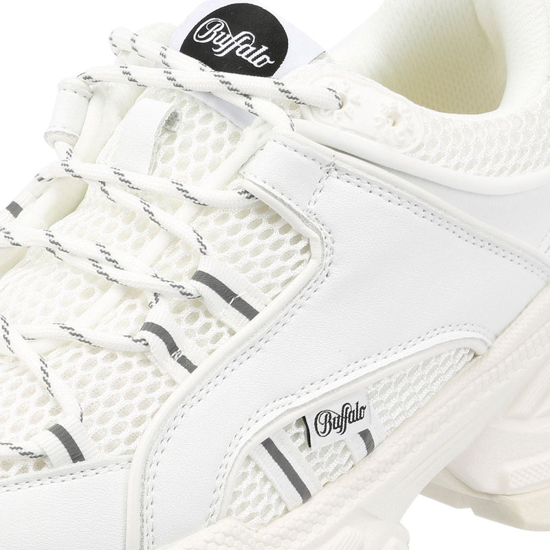 Buffalo Saturn Lace Zapatillas Blancas De Mujer