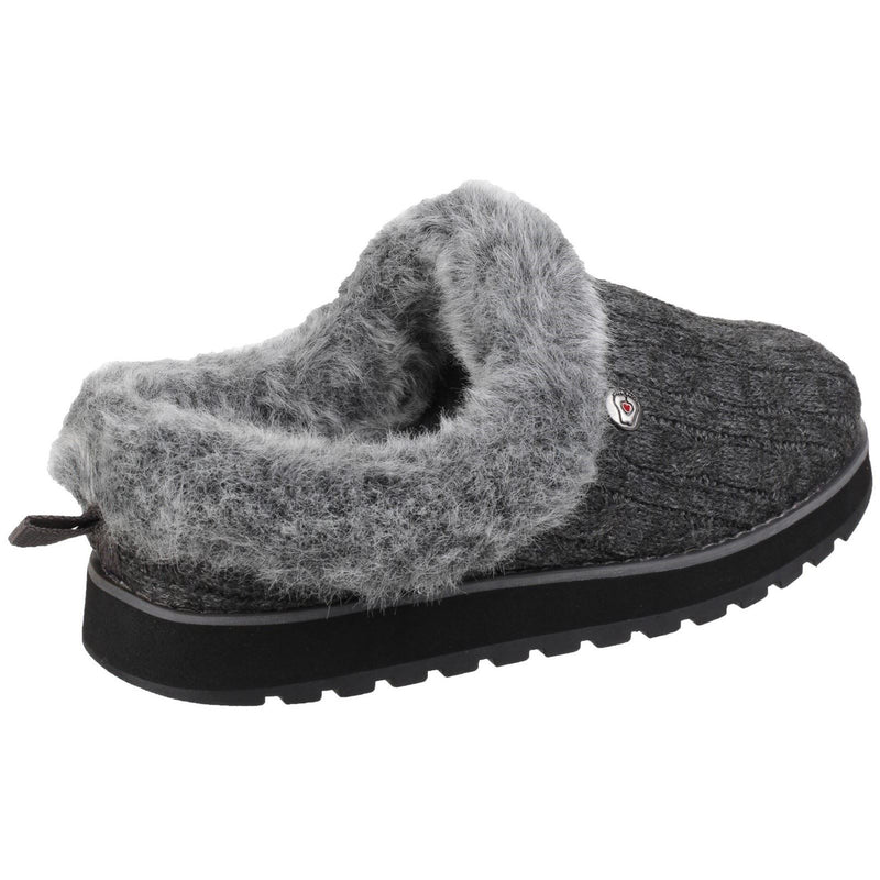 Skechers Keepsakes Ice Angel Zapatillas De Mujer De Poliéster En Color Carbón