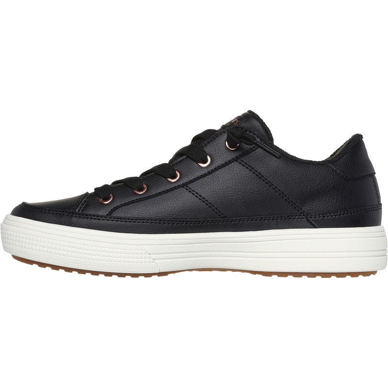 Skechers Arch Fit Arcade On My Way Zapatillas De Mujer Negras De Poliuretano.