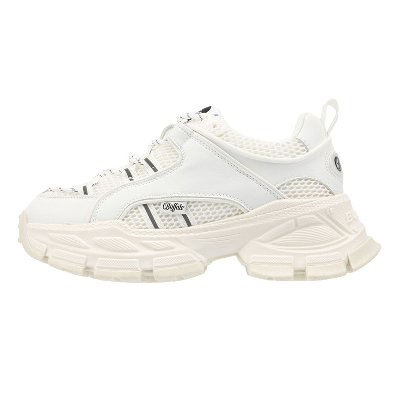 Buffalo Saturn Lace Zapatillas Blancas De Mujer