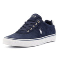 Ralph Lauren Hanford III Zapatillas De Cuero Azul Para Hombre