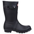 Hunter Original Short Botas De Agua Negras Para Mujer