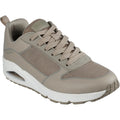 Skechers Uno Sol Zapatillas De Hombre Sintéticas En Color Topo