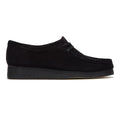 Clarks Zapatos Negros De Mujer De Ante Wallabee Originales