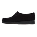 Clarks Zapatos Negros De Mujer De Ante Wallabee Originales