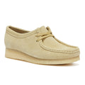 Clarks Originals Wallabee Zapatos De Ante Beige Para Mujer