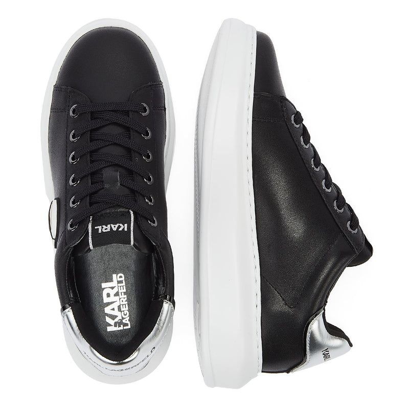 Karl Lagerfeld Kapri Karl Nft Lo Lace Zapatillas Negras Para Mujer