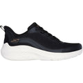 Skechers Bobs Squad Waves Still Wading Zapatillas De Deporte De Mujer En Color Negro.